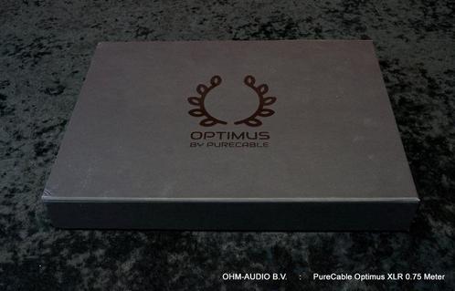 PureCable Optimus Digital XLR, AES/EBU, 0.75 Meter, OVP, Audio, Tv en Foto, Audiokabels en Televisiekabels, Zo goed als nieuw