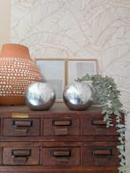 Twee vintage Ikea aluminium waxine of stompkaars kaarshouder, Ophalen of Verzenden, Metaal, Minder dan 25 cm