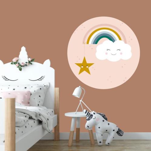 Behangcirkel Behang Cirkel Regenboog Designed4Kids, Kinderen en Baby's, Kinderkamer | Inrichting en Decoratie, Nieuw, Wanddecoratie