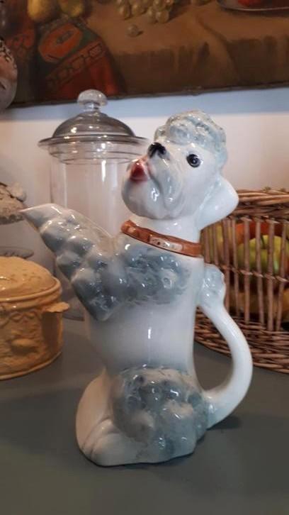 Theepot poedel Bobby jaren 50 Cortendorf, Antiek en Kunst, Antiek | Keramiek en Aardewerk, Ophalen of Verzenden
