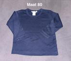 Donkerblauwe H&M Longsleeve Maat 80, Kinderen en Baby's, Babykleding | Maat 80, Jongetje of Meisje, H&M, Ophalen of Verzenden
