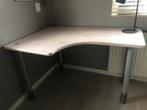 Flexa whitewash bureau, Huis en Inrichting, Bureaus, Ophalen of Verzenden, In hoogte verstelbaar, Gebruikt, Bureau