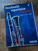 Voorbeeld repertoire Klarinet - Inclusief CD - Examen A, Ophalen of Verzenden, Gebruikt, Les of Cursus, Klarinet