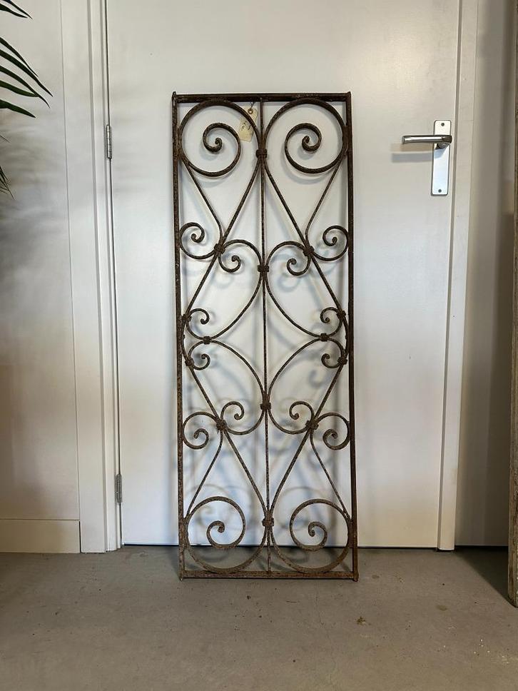 Smeedijzeren hekken, Tuin en Terras, Tuinhekken en Hekwerk, Gebruikt, Sierhekwerk, IJzer, Ophalen