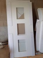 Skantrae SKL 9932 stompe deur met glas, Doe-het-zelf en Verbouw, Ophalen, 80 tot 100 cm, Binnendeur, Nieuw