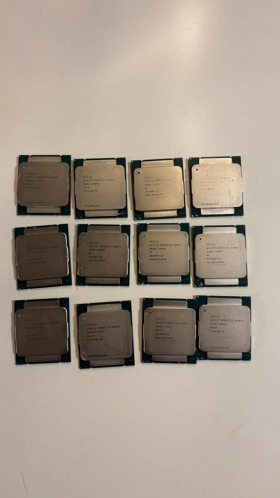 11x Intel Xeon E5-2630 v3 8 Cores 16 Threads 2.40ghz, Computers en Software, Processors, Gebruikt, 8-core, 2 tot 3 Ghz, Ophalen of Verzenden