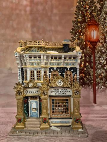 Lemax Tick-Tock watch and clock shop  beschikbaar voor biedingen