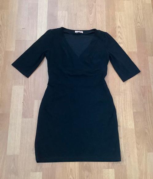 LADRESS zwarte jurk korte mouw Bette lengte 88 mt S. NIEUW, Kleding | Dames, Jurken, Nieuw, Maat 36 (S), Zwart, Boven de knie