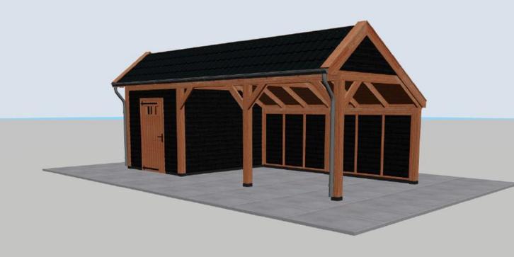 Kapschuur De Stee 727x305, Tuin en Terras, Overkappingen, Nieuw, Overige typen, Ophalen of Verzenden