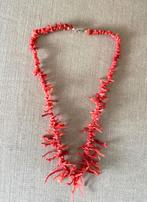 BLOEDKORAAL ketting takken Sardijns rood 25 gram 48 cm, Ophalen of Verzenden, Zo goed als nieuw
