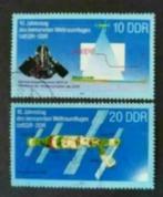 DDR 0910007 ruimtevaart, Postzegels en Munten, Postzegels | Thematische zegels, Vliegtuigen, Verzenden, Gestempeld