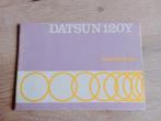 Instructie boekje Datsun 120Y, Ophalen