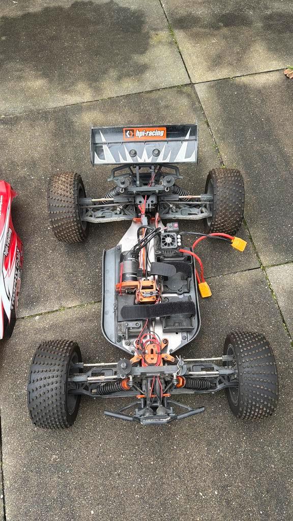 Hpi flux truggy 1:8 ezrun max8, Hobby en Vrije tijd, Modelbouw | Radiografisch | Auto's, Zo goed als nieuw, Auto offroad, Ophalen of Verzenden