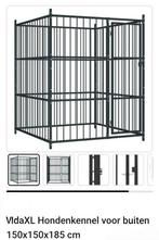VidaXL Hondenkennel / Grote Hondenbench – 150x150x185 cm – S, Ophalen, Zo goed als nieuw