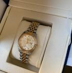 Christophe Duchamp daimond dames Horloge goud zilver, Sieraden, Tassen en Uiterlijk, Horloges | Dames, Overige merken, Staal, Staal
