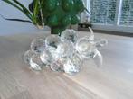 grote swarovski kristallen glazen druiventros, 21 x 10 cm, Ophalen of Verzenden, Zo goed als nieuw