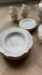 Servies wit met goud nog NIEUW!, Huis en Inrichting, Keuken | Servies, Ophalen, Nieuw, Overige stijlen