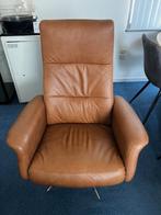 Hjort Knudsen lederen relax stoel, Ophalen, Gebruikt, Minder dan 75 cm, Leer