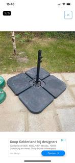 Parasolvoet met kunstof tegels, Ophalen, Gebruikt, Minder dan 1 meter, Parasolvoet