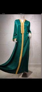 Groen goud kaftan jelabba jurk L, Ophalen, Nieuw, Groen, Overige typen