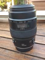Canon macro lens EF 100mm 1:2,8, Audio, Tv en Foto, Fotografie | Lenzen en Objectieven, Ophalen, Zo goed als nieuw, Macrolens