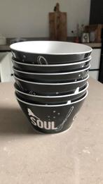 Dutch rose 6x kom soul NIEUW, Ophalen, Nieuw, Overige stijlen, Kom(men)