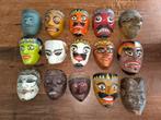 15 maskers Indonesië authentiek, Ophalen of Verzenden