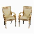 Maison Gianni Versace 1990 deux fauteuils Vanitas originaux, Antiek en Kunst, Ophalen of Verzenden