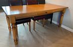 6  Persoons eethoek, Huis en Inrichting, Tafels | Eettafels, Ophalen, Gebruikt, 50 tot 100 cm, Vijf personen of meer