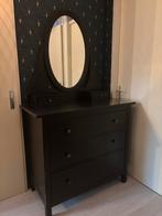 IKEA Hemnes Spiegelkast lades Dressoir Zwart, Ophalen, Overige materialen, Gebruikt, 100 tot 150 cm