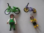 Playmobil Fiets vader en dochter, Ophalen of Verzenden, Zo goed als nieuw, Complete set