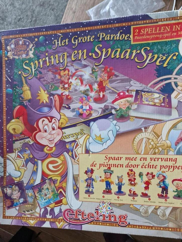 Het grote Pardoesspellendoos, Hobby en Vrije tijd, Gezelschapsspellen | Bordspellen, Gebruikt, Ophalen of Verzenden