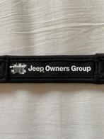 Originele sleutelhanger van Jeep Owners Group zwart, Ophalen of Verzenden, Zo goed als nieuw, Zwart, Minder dan 95 cm