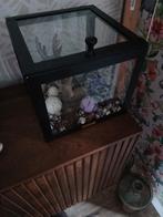 Decoratie  box, Ophalen, Rond, Riet