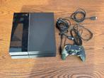 PlayStation 4 (Gebruikt) + Controller met Draad, Ophalen of Verzenden, Met 1 controller, Original, 500 GB