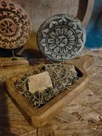 Cadeautip! Houten plateau met mini ornament en amberblokje, Nieuw, Ophalen of Verzenden, Overig, Hout