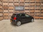 Volkswagen Polo 1.4 TSI BlueGT Carplay clima cruise pdc 17"L, Euro 5, Gebruikt, 4 cilinders, Leder en Stof