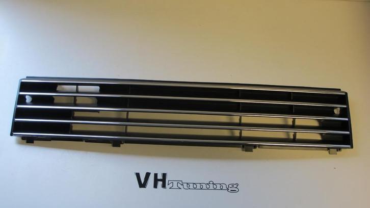 VW Polo 2 86C 2F embleemloze grill zwart chroom, Auto diversen, Tuning en Styling, Ophalen of Verzenden