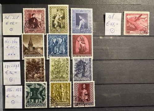 verzameling postzegels Liechtenstein met betere !, Postzegels en Munten, Postzegels | Volle albums en Verzamelingen, Buitenland