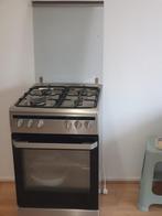 Vrijstaand Gasfornuis met Oven, Witgoed en Apparatuur, Fornuizen, Gebruikt, Grill, Gas, 85 tot 90 cm