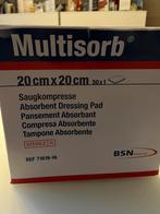 Multisorb steriel verband 20 x 20 cm, Ophalen of Verzenden, Nieuw, Overige typen