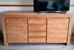 Dressoir, Teakhout, Zo goed als nieuw, 25 tot 50 cm, Met deur(en)