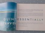 QUINTESSENTIALLY RESERVE 2009 Luxury Hotels Resorts Travel, Ophalen of Verzenden, Zo goed als nieuw