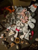 Grote verzameling Poezenbeeldjes, Verzamelen, Beelden en Beeldjes, Ophalen, Zo goed als nieuw, Dier