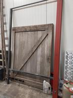 hardhouten Poort 145B x 190H, Tuin en Terras, Tuinpoorten, Ophalen, Gebruikt, 100 tot 150 cm, Draaipoort