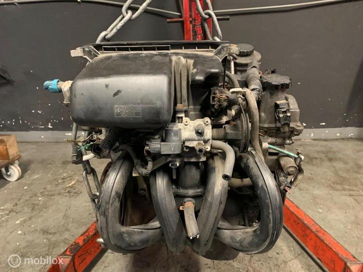 Toyota Yaris I ('99-'05) 1.0 12V Motorblok 1SZFE, Auto-onderdelen, Motor en Toebehoren, Toyota, Gebruikt, Ophalen of Verzenden