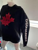 Dsquared2 sweater met leuke opdruk maat m, Kleding | Dames, Truien en Vesten, Maat 38/40 (M), Verzenden, ., Zwart