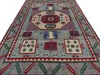 Perzisch tapijt - Kazak - 295 x 203 cm - Handgeknoopt kleed, Ophalen of Verzenden, Crème, 200 cm of meer, Rechthoekig