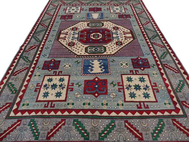 Perzisch tapijt - Kazak - 295 x 203 cm - Handgeknoopt kleed, Huis en Inrichting, Stoffering | Tapijten en Kleden, Nieuw, 200 cm of meer