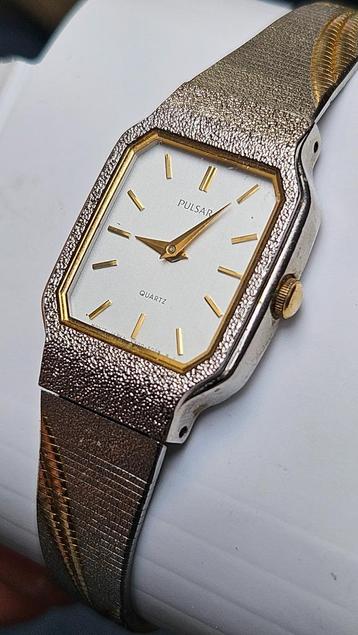 Vintage PULSAR Tanktop Dames quartzhorloge   90s beschikbaar voor biedingen